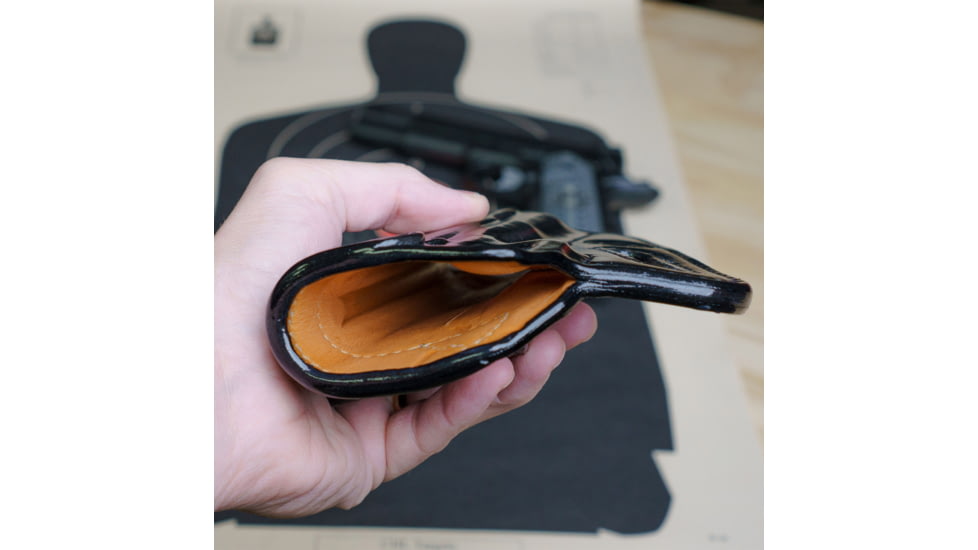 Galco Thunderclap Belt Holster, Colt 5in 1911, Kimber 5in 1911, Ruger Sr1911 5in, Smith &amp; Wesson Sw1911 5in, Springfield 5in 1911, Taurus Pt1911 5in No Rail, Wilson Combat 5in 1911, Right Hand, Black, TC212B