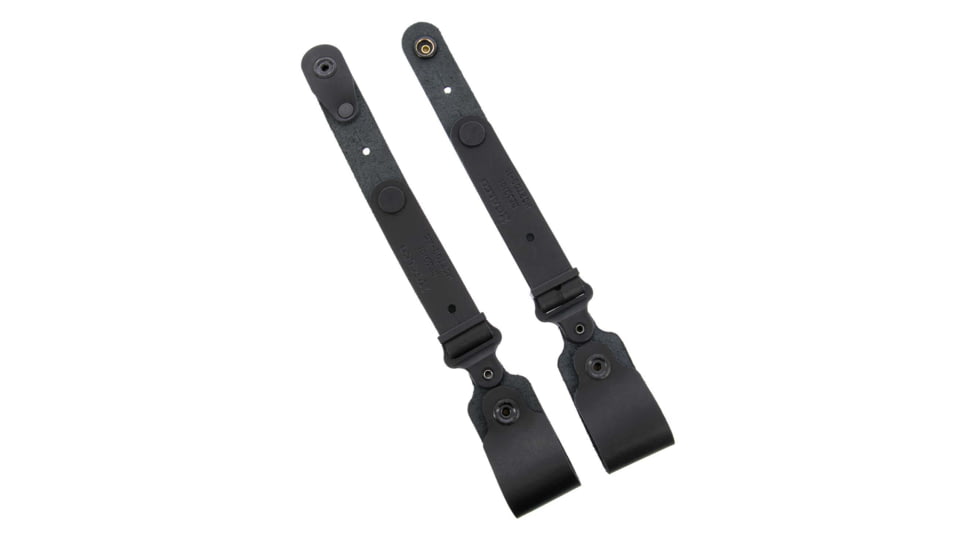 Galco Horizontal Shoulder System Tie Down Set 2.0, Black, MC2TDB