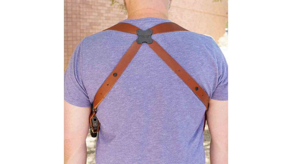 Galco Miami Classic II Shoulder System Autos Leather, SIG-SAUER P365 FUSE, Right, Tan, MCII894R