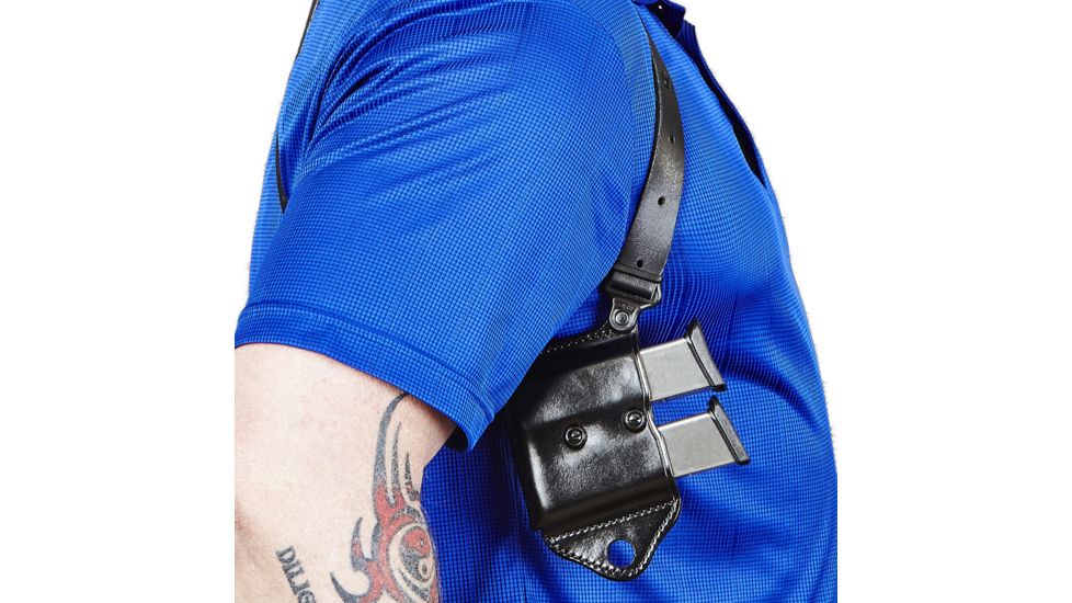 Galco Miami Classic II Shoulder System - Right Hand - Black MCII250B