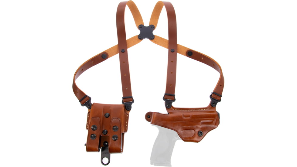 Galco Miami Classic Shoulder System, SIG-Sauer M17, SIG-Sauer M17 w/ROMEO 1, SIG-Sauer M17 w/wo red dot, Right, Tan, MC874R