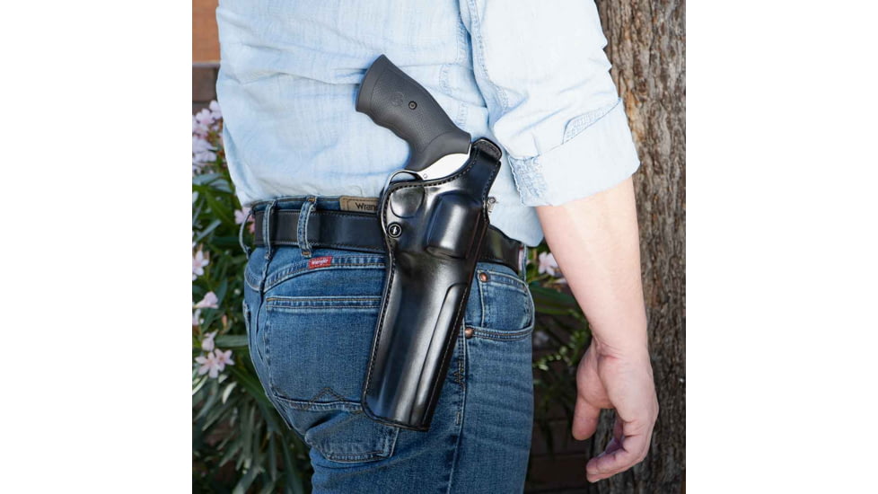 Galco Phoenix Strongside/Crossdraw Leather Belt Holster, Taurus Judge 3In 2 1/2In Cyl, Right Hand, Tan, PHX196