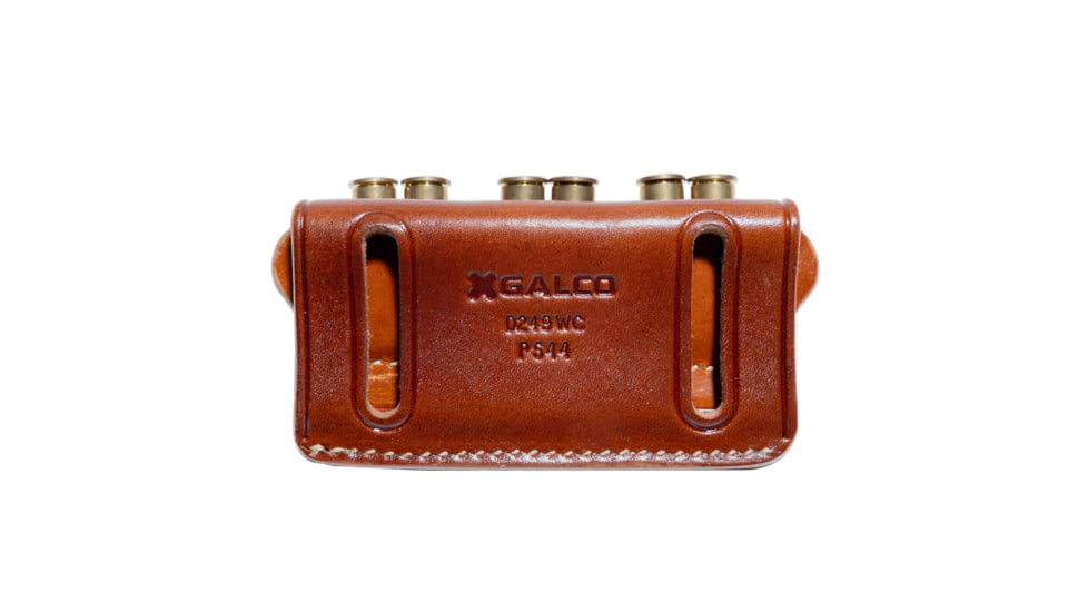 Galco Pick Six Ammo Carrier, Colt/Ruger/S&amp;W/Taurus, Ambidextrous Hand, Tan, PS32