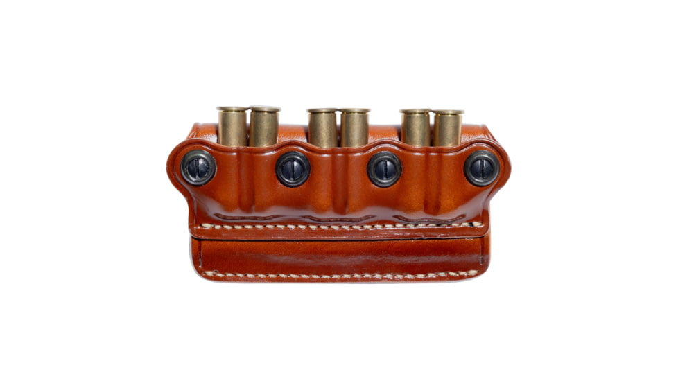 Galco Pick Six Ammo Carrier, Colt/Ruger/S&amp;W/Taurus, Ambidextrous Hand, Tan, PS32
