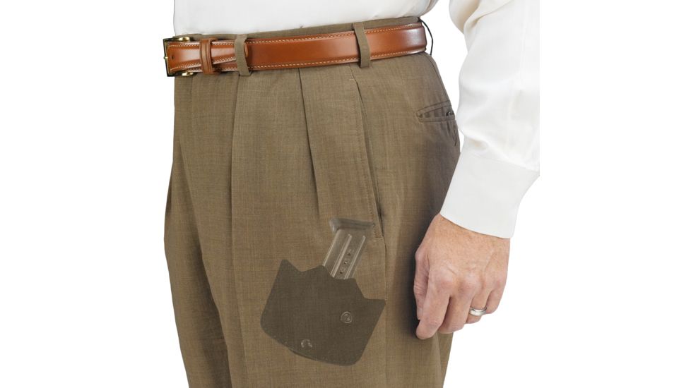 Galco Pocket Magazine Carrier,Black,Ambidextrous PMC26B