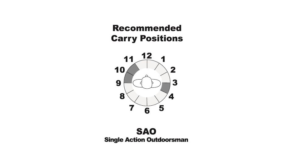 Galco S.A.O. Single Action Outdoorsman - Left Hand - Tan SAO149