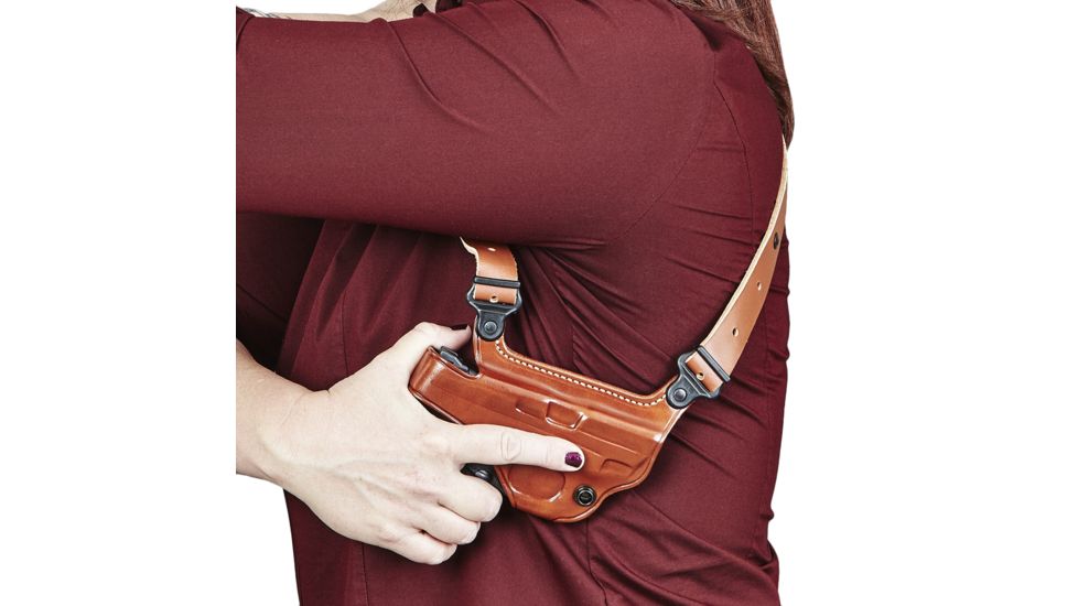 Galco S3H Shoulder Holster Component - Right Hand - Black 212B