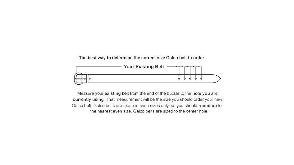 Galco SB2 Sport Belt - Black - Size - 36 SB2-36B