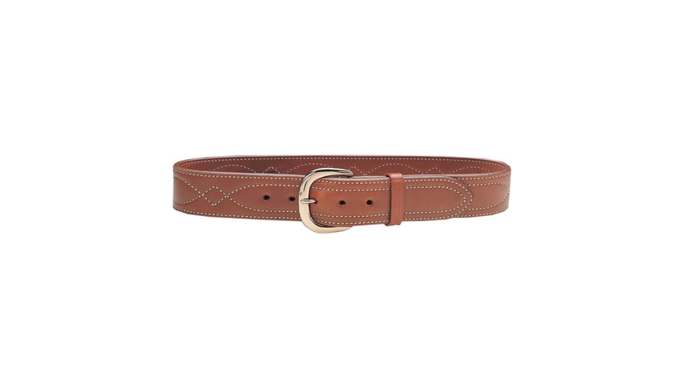 Galco SB6 Fancy Stitched Belt - Tan - Size - 38 SB6-38