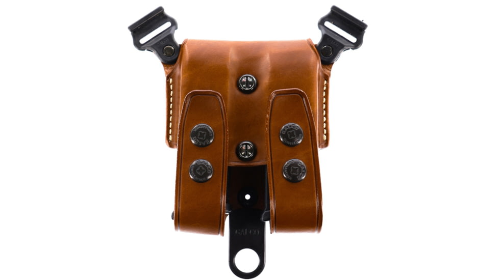 Galco Scl Extended Double Mag Case For System, GLOCK 19X, SIG-SAUER M17 W/17-21 RD MAG, Ambi, Tan, SCL36