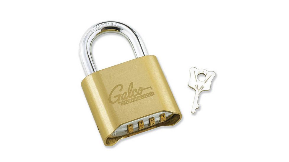 Galco Set-Your-Own Combination Padlock Ambidextrous L502