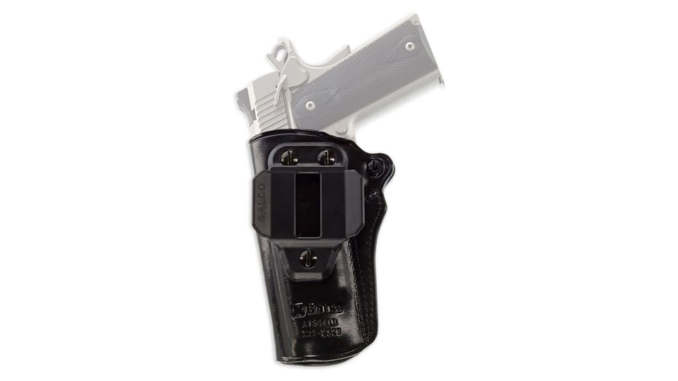 Galco Speed Master 2.0 Paddle Belt Holster Colt Agent Revolver, Colt Cobra 2, Right Hand, Plain Finish, Black, SM2-118B