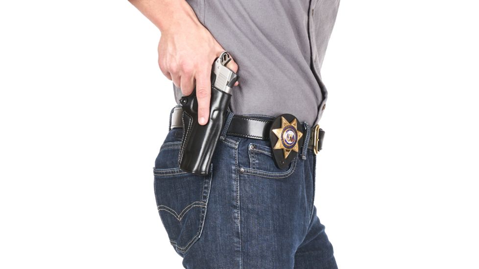 Galco Speed Master 2.0 Paddle Belt Holster Colt Agent Revolver, Colt Cobra 2, Right Hand, Plain Finish, Black, SM2-118B