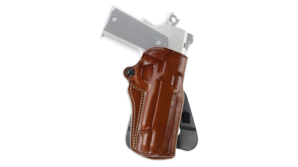 Galco Speed Master 2.0 Paddle/Belt Holster, Smith &amp; Wesson K-Frame Model 10, 2in, Right Hand, Tan, SM2-112
