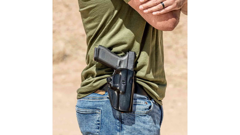 Galco Speed Master 2.0 Paddle/Belt Holster Autos, Springfield Hellcat, Springfield Hellcat No Thumb Safety, Springfield Hellcat W/Wo Red Dot, Right Hand, Tan, SM2-892R