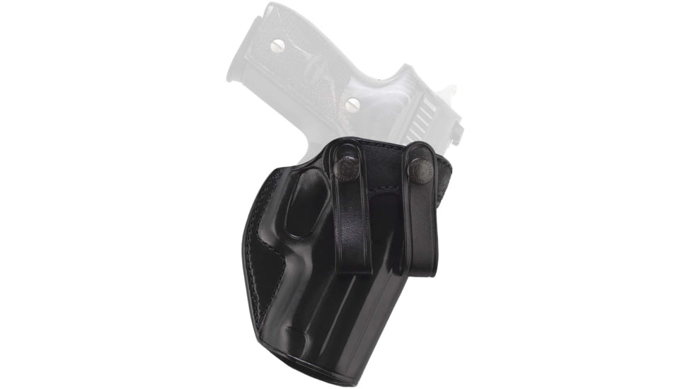 Galco Summer Comfort IWB Holster, CZ P10M, Glock 43, Glock 43 w/wo red dot, Glock 43X, Glock 43X MOS no red dot, Glock 43X MOS w/red dot, Glock 43X w/wo red dot, Taurus GX4XL, Right Hand, Black, SUM800RB