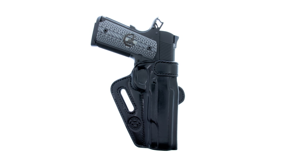 Galco Thunderclap Belt Holster, Colt 5in 1911, Kimber 5in 1911, Ruger Sr1911 5in, Smith &amp; Wesson Sw1911 5in, Springfield 5in 1911, Taurus Pt1911 5in No Rail, Wilson Combat 5in 1911, Right Hand, Black, TC212B