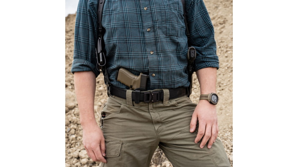 Galco Triton 3.0 Kydex Strongside/Crossdraw Iwb Holster, Sig Sauer M18/P320/P320/P320 X-Comp, Right Hand, Black, TR3-822RB