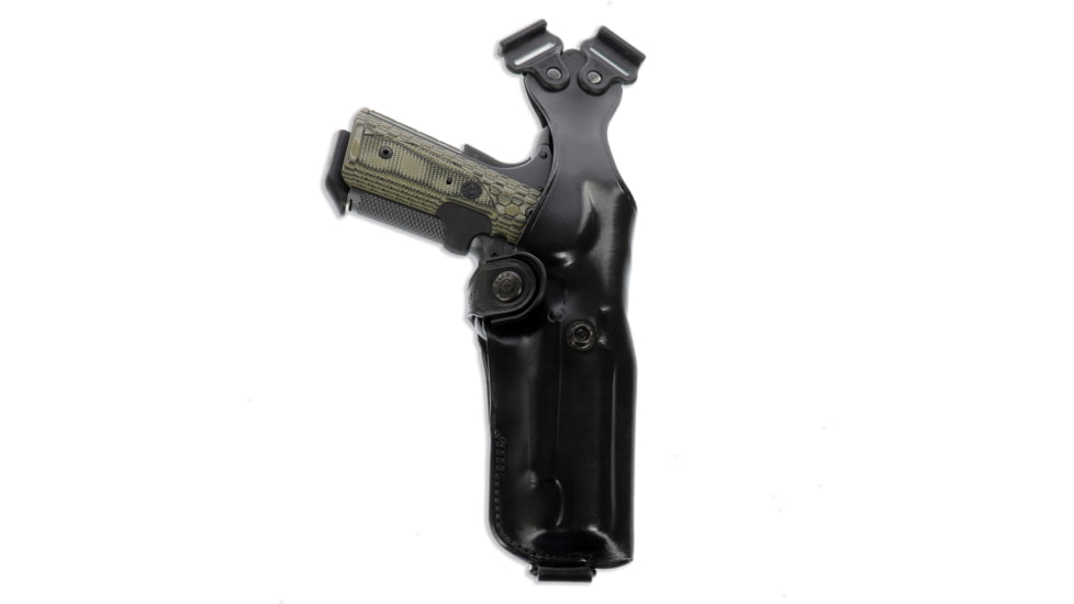 Galco Vhs 4.0 Holster Component Autos, Glock 20, Glock 20 W/Wo Red Dot, Glock 21, Glock 21 Sf Standard Glock Rail, Glock 21 W/Wo Red Dot, Springfield Echelon 4.5in, Springfield Echelon 4.5in W/Wo Red Dot, Ambidextrous Hand, Black, V4-228RB