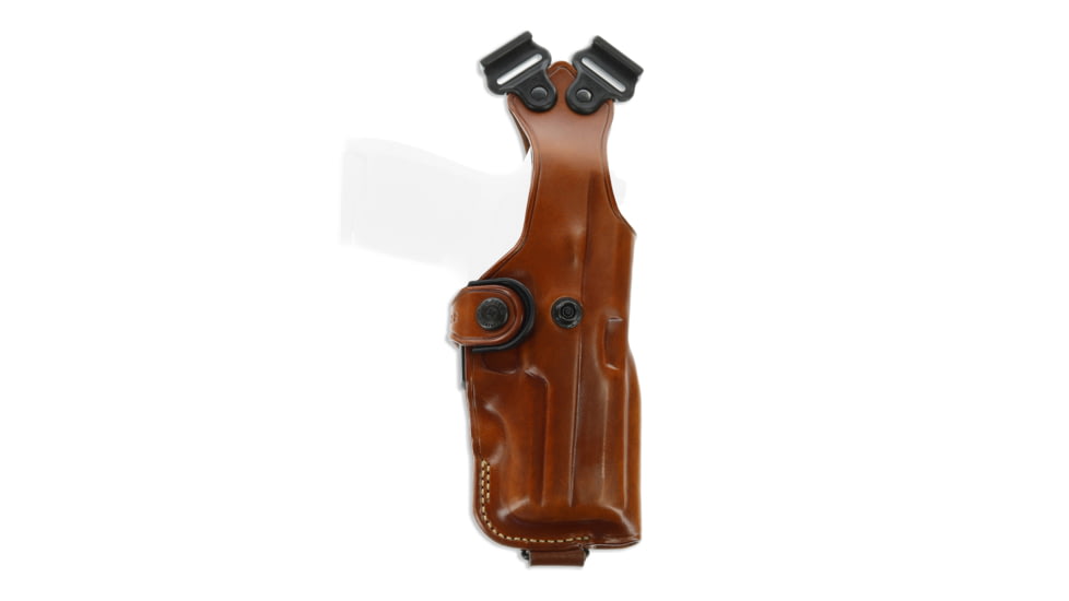 Galco VHS 4.0 Holster Shoulder Component, Colt King Cobra/Python/Trooper, Ruger GP100 Revolver, Ruger Redhawk, S&amp;W N-Frame/L-Frame, Taurus 425 Tracker/627 Tracker, Ambidextrous, Plain, Tan, V4-104