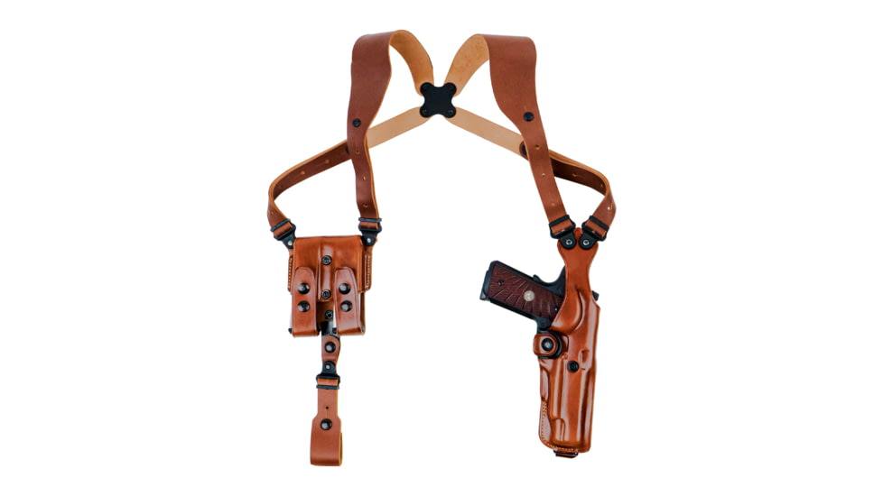 Galco Vhs 4.0 Vertical Holster System, Glock 17 Gen 3-5, Tan, VHS4-872R
