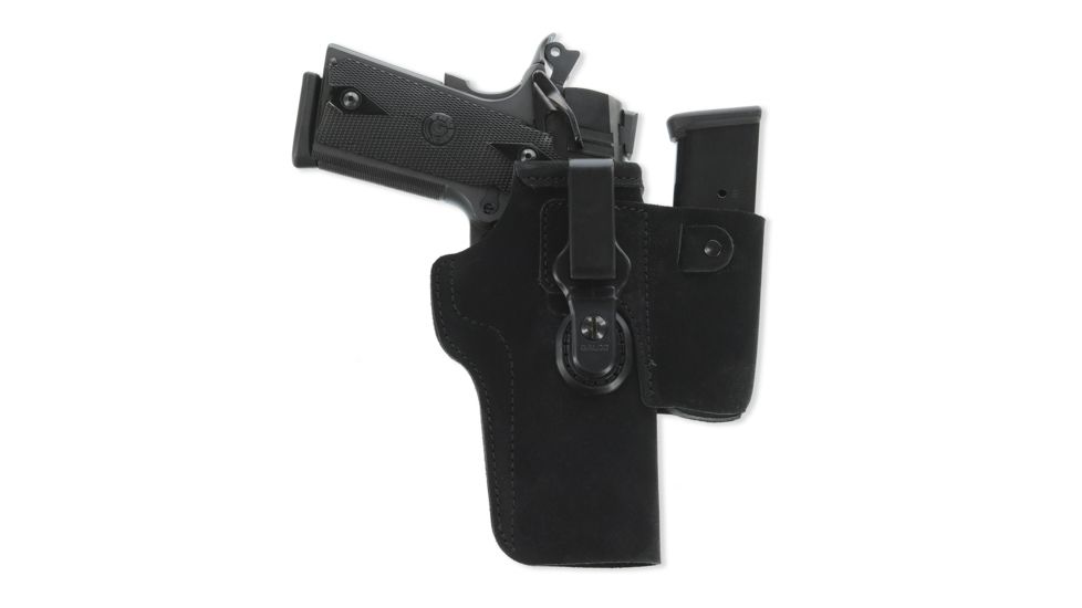 Galco Walkabout 2.0 Iwb Holster, Glock 19, Ambidextrous, Premium Centercut Steerhide Finish, Black, WK2-226B