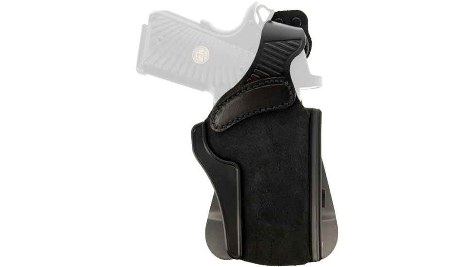 Galco Wraith 2 Belt/Paddle Holster, Colt 3in 1911, Black, Left, W2-425RB