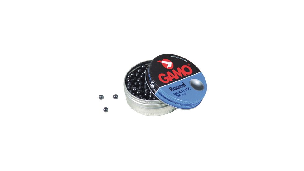Gamo Air Rifles Gamo Roundball Pellets .177 Caliber 250 Per Tin 632032454