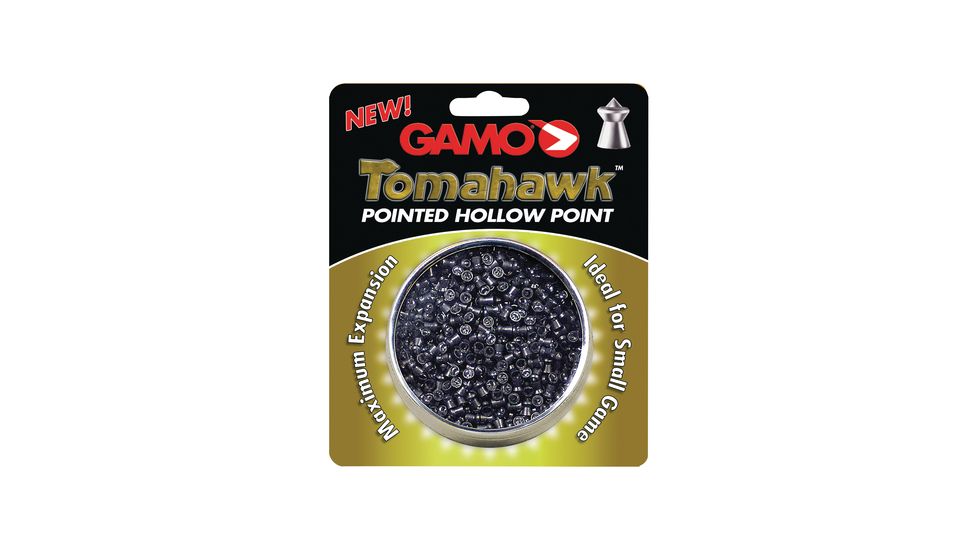 Gamo Air Rifles Tomahawk Pellets .177 Caliber Hollow Point 750 Per Tin 6322544CP54