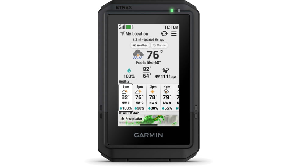 Garmin eTrex Touch GPS Handheld Navigator, Black, 010-02940-00