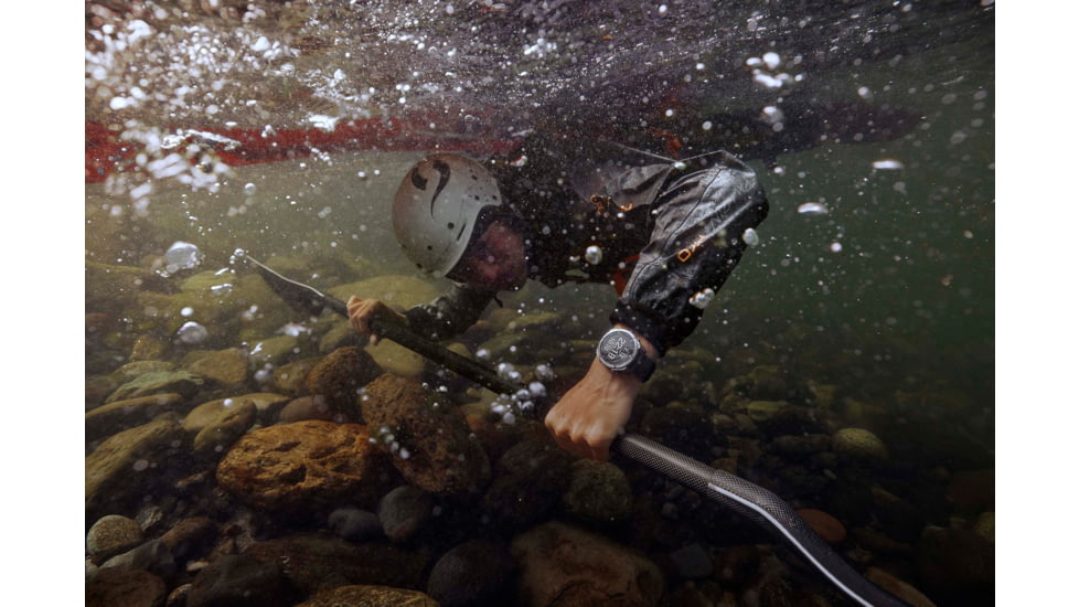 Garmin Fenix 8 Pro Unisex Watches, 47mm Case Diameter, Titanium Bezel, Graphite/Black Silicone Band, 010-03198-10