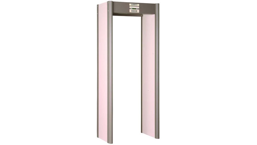 Garrett CS 5000 Walk-Through Metal Detector - Microprocessor Controlled, LCD/LED Touchpad, Multiple Programming Levels 1167410