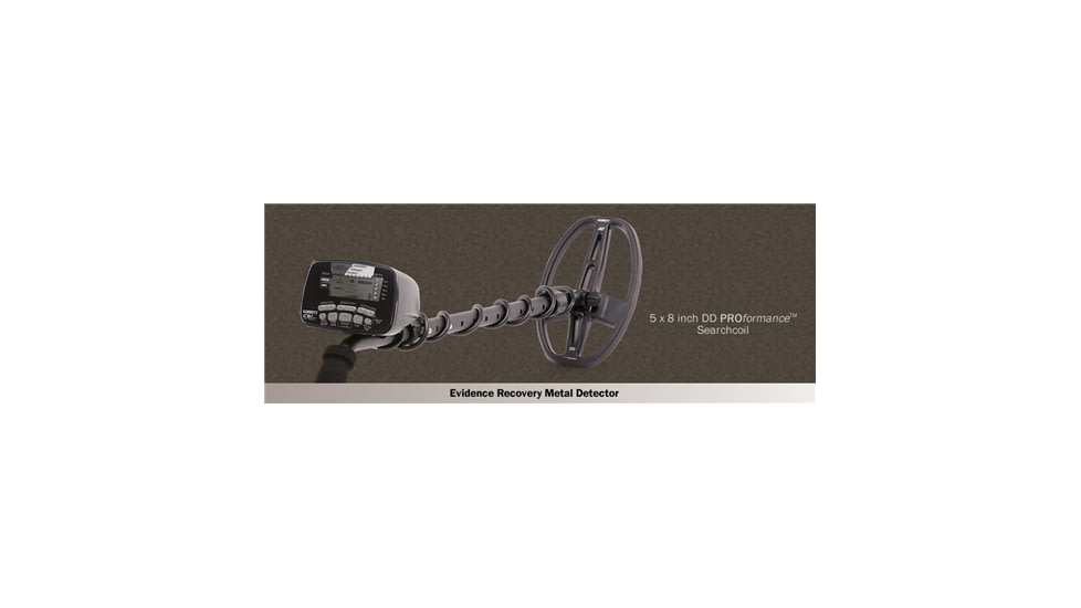 Garrett CSI Pro Evidence Recovery Metal Detector, Black, 1140750