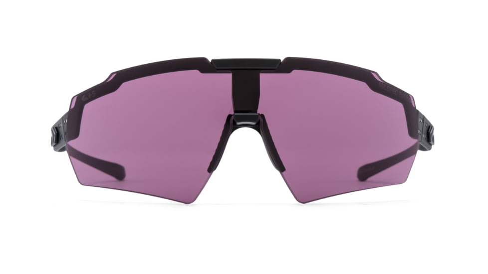 Gatorz Blastshield Sunglasses, Black Logo, Black Frame, Ballistic Shooting Day - Low Light Array Lens, 841235126369