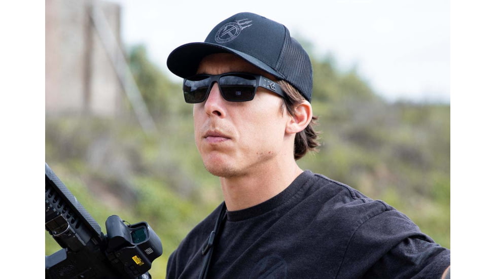 Gatorz Delta Milspec Ballistic Glasses, Blackout Frame, Smoke w/Anti-Fog Lens, GZ-04-002
