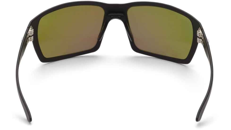 Gatorz Marauder Glasses, Brown Polarized Lens w/Green Mirror, Black, One Size, GZ-12-422