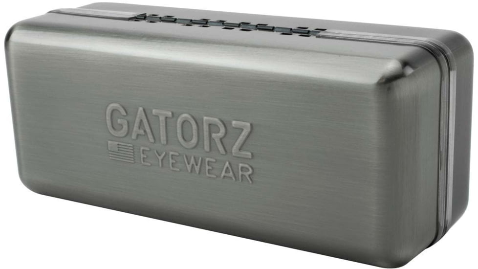 Gatorz Wraptor Milspec Ballistic Z87.1 Sunglasses, Blackout Frame, Smoke w/Anti-Fog Lens, GZ-02-002