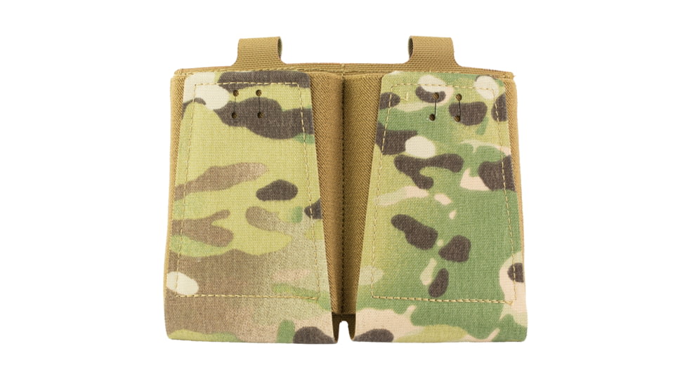 Gbrs Group Gear GBRS Group Double Rifle Magazine Pouch - Bungee Retention, GEAR-DRMP-5.56-BR-MC