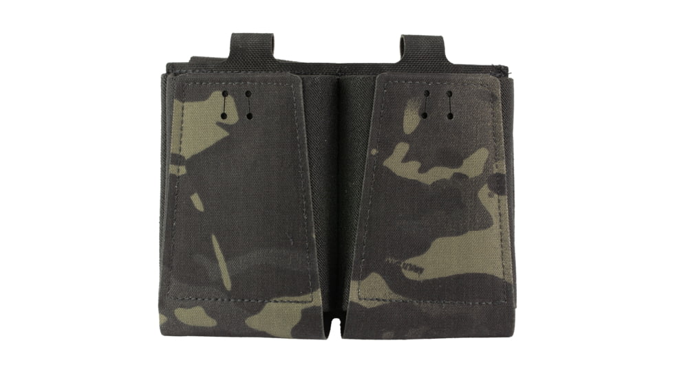 Gbrs Group Gear GBRS Group Double Rifle Magazine Pouch - Bungee Retention, GEAR-DRMP-5.56-BR-MCB