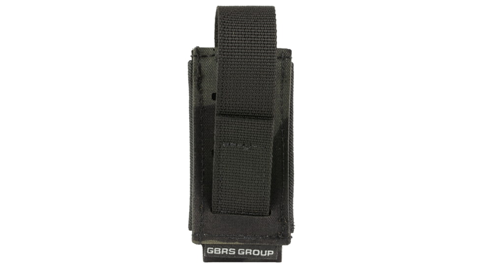 Gbrs Group Gear GBRS Group Single Pistol Magazine Pouch - Bungee Retention, GEAR-SPMP-BR-MCB