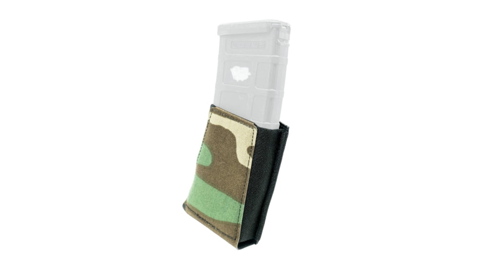 Gbrs Group Gear GBRS Group Single Rifle Magazine Pouch - Bungee Retention, GEAR-SRMP-5.56-BR-MC