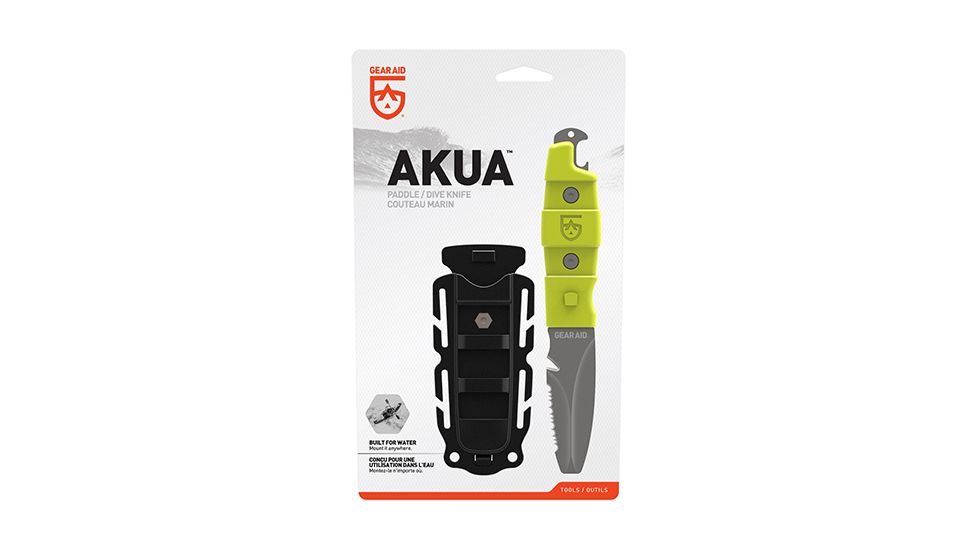 Gear Aid Akua Blunt Tip Knife Green 62065