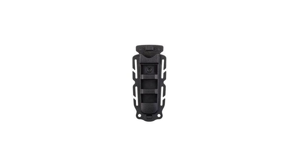 Gear Aid Kotu Tanto Survival Knife w/ Quick Release Sheath and Removable Belt Clip, Titanium-coated 3in Blade, Acetal Handle, Black MCN 62040