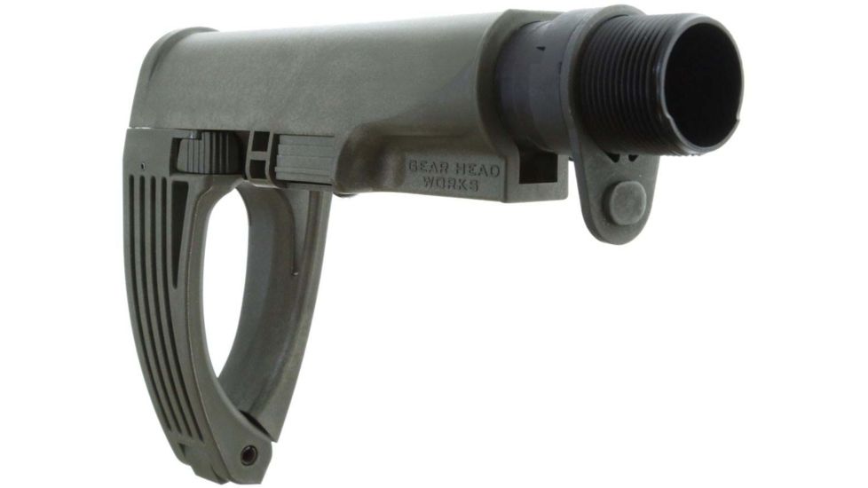 Gear Head Works Tailhook Mod 2, Pistol Stabilizing Brace, Telescoping, OD Green, GHW-45