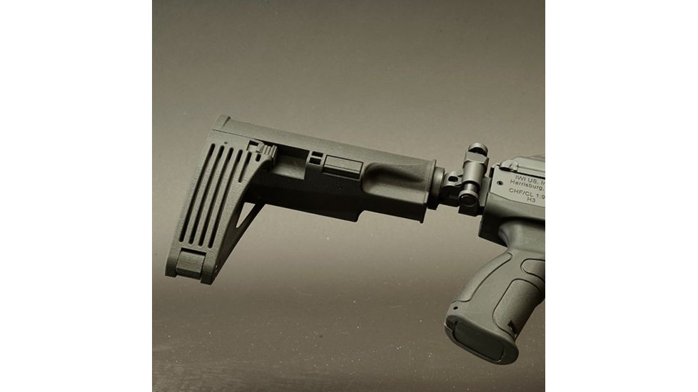 Gear Head Works Tailhook Mod 2, Pistol Stabilizing Brace, Telescoping, Black TH2-BLK