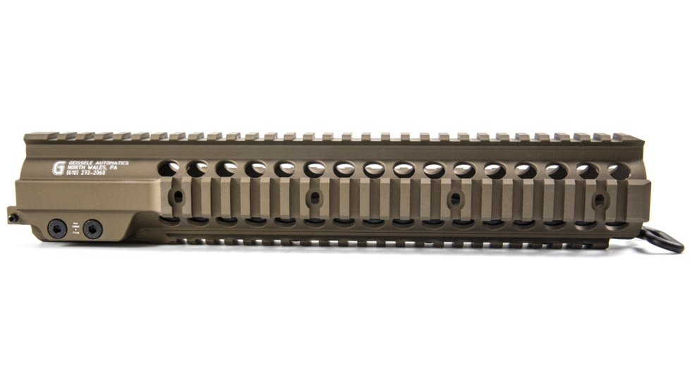 Geissele 12.7in Super Modular Rail MK7,National Match Quad Rail,DDC 05-395S