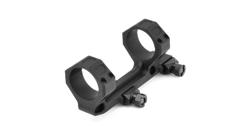 Geissele AR-15/M4 Super Precision Scope Mount, 34 mm Tube, 0 MOA, Standard, Type 3 Anodized, Black, 05-417B