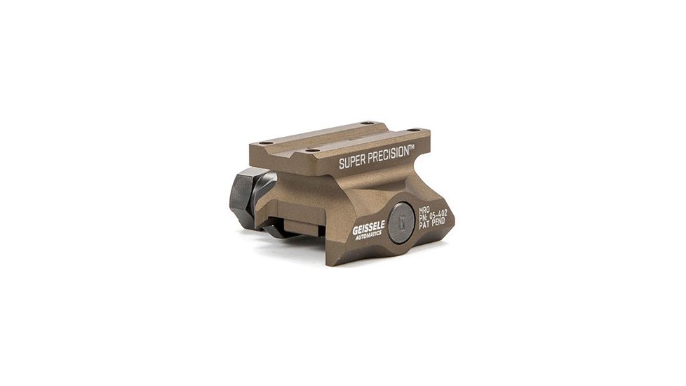 Geissele Super Precision MRO Series Scope Mount,Absolute Co-Witness,Desert Dirt Color 05-402S