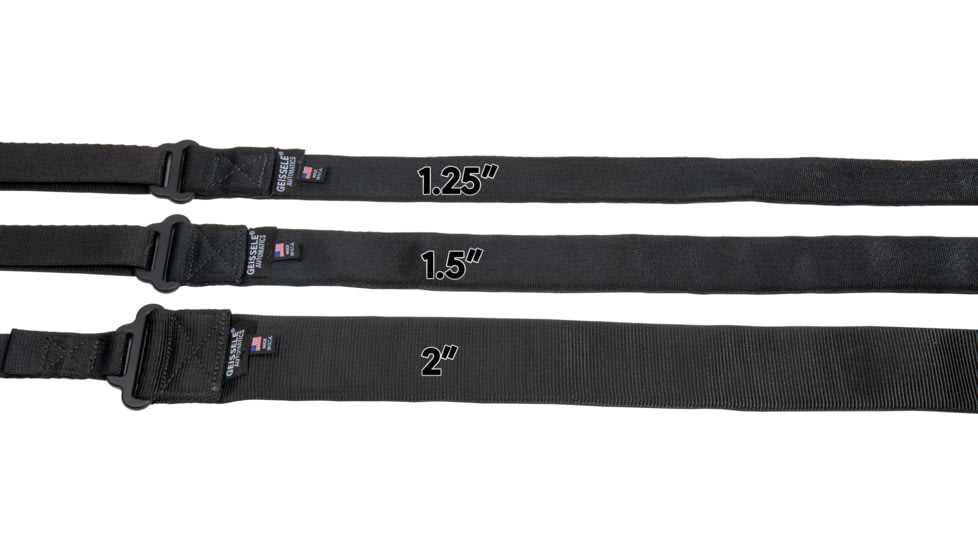 Geissele Super Combat Sling, 2in, Black, 2in, 05-1817B