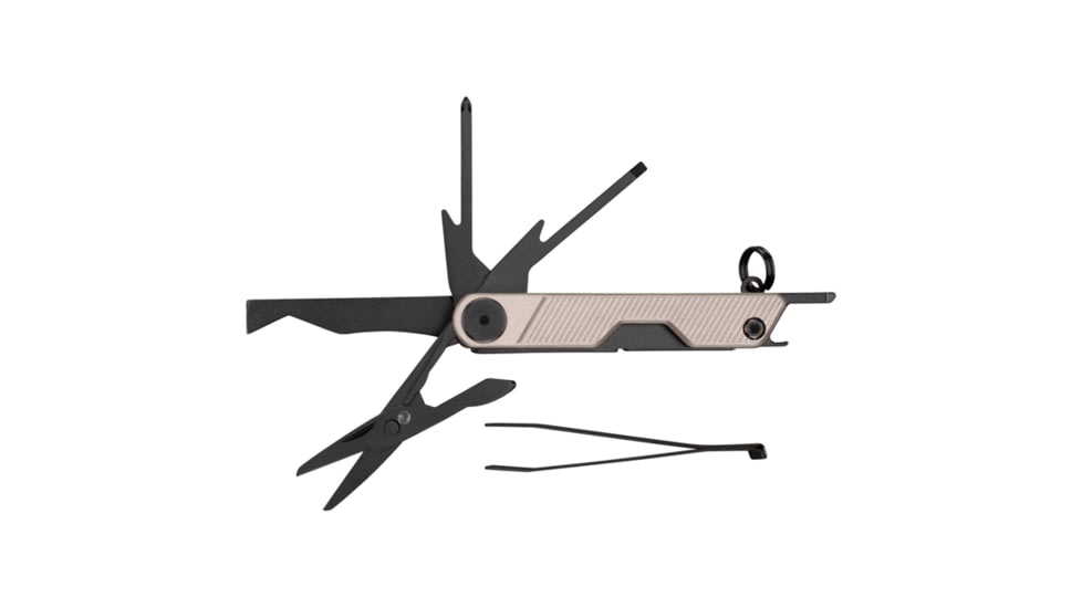 Gerber Armbar Mini Multi-Tool, 1.5in Black Oxide Plain Blade, Rose Gold Aluminum Handle, GB-1072683